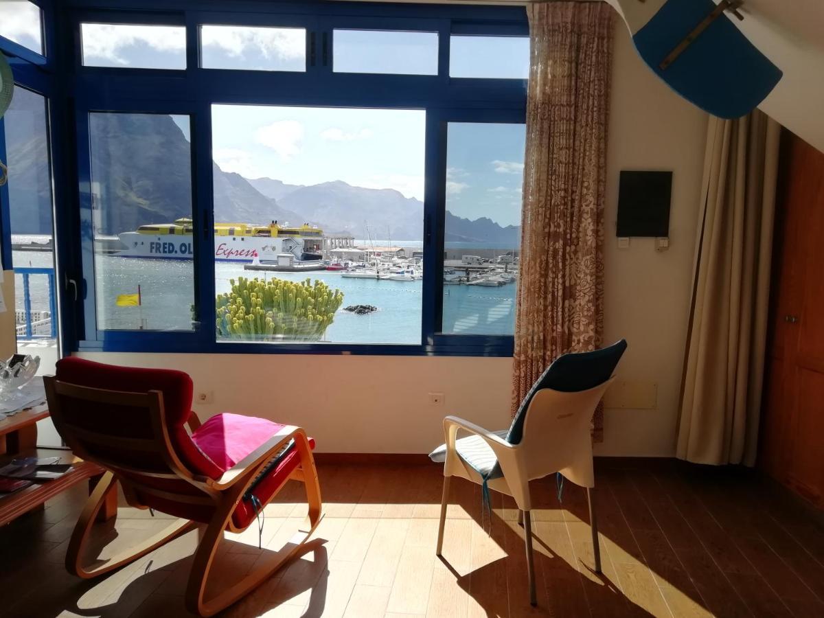 Casapello Seaview Apartment Puerto de Las Nieves Bagian luar foto
