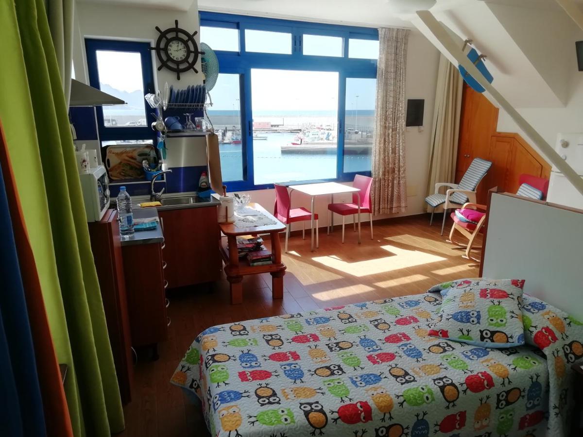 Casapello Seaview Apartment Puerto de Las Nieves Bagian luar foto