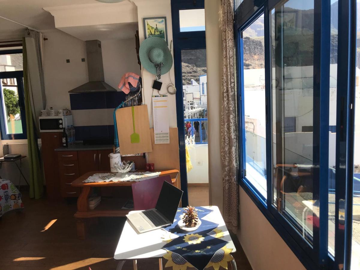 Casapello Seaview Apartment Puerto de Las Nieves Bagian luar foto