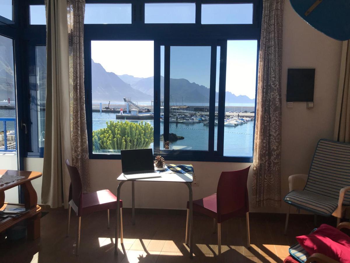 Casapello Seaview Apartment Puerto de Las Nieves Bagian luar foto
